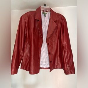 Mountain Lake Red Non-leather Jacket size X-Large